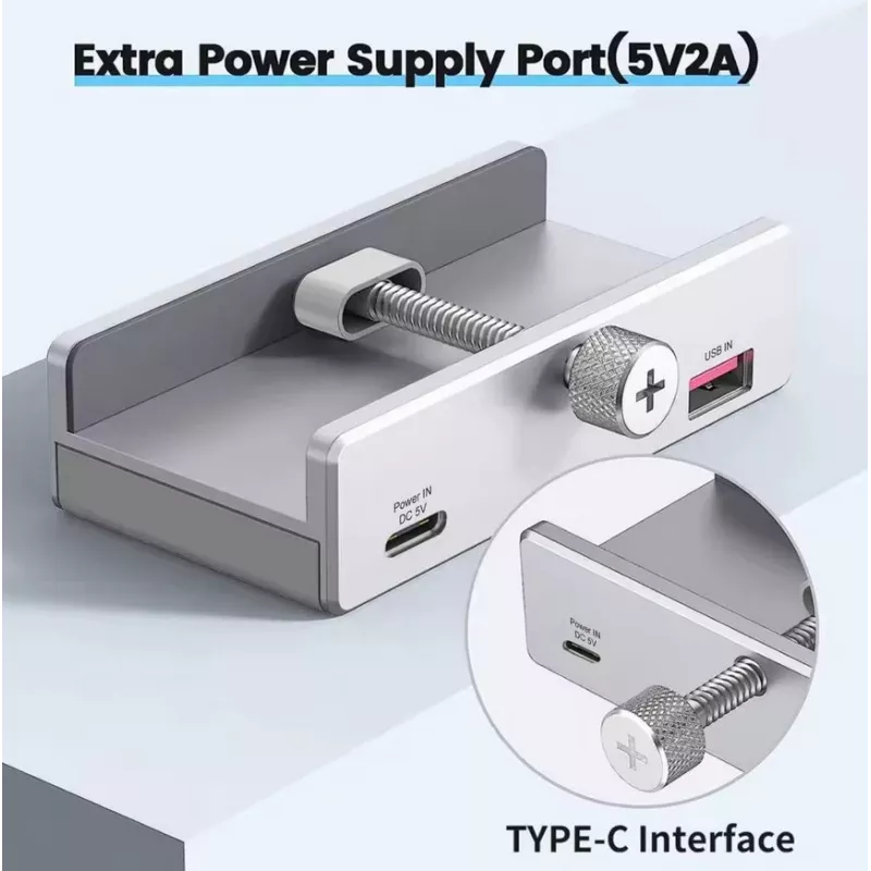 Equip 128968 rozbočovač USB 3.2 Gen 1 (3.1 Gen 1) Type-A 5000 Mbit/s hliník