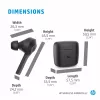 HP Wireless Earbuds G2, bezdrôtové, hudba, 12 g, slúchadlá, čierna