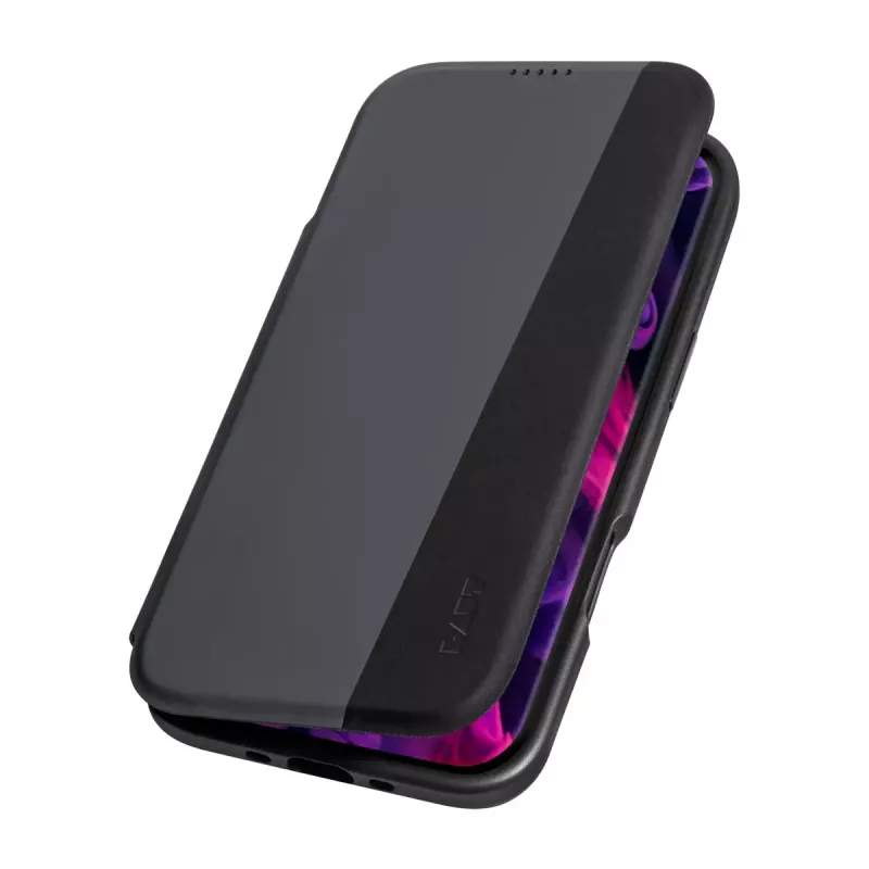 Puzdro s klopou LAUT MAGFOLIO pre iPhone 17 16 cm čierna
