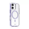 LAUT AERO PROTECT puzdro iPhone 17 16 cm fialová priehľadný