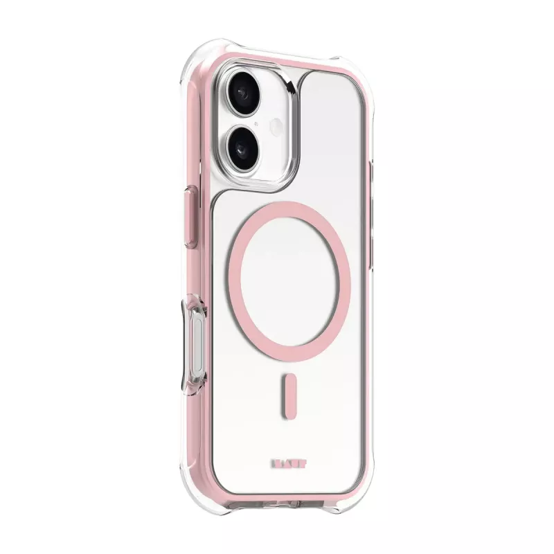 LAUT Aero Protect puzdro pre iPhone 17, ružové (Lace Pink)