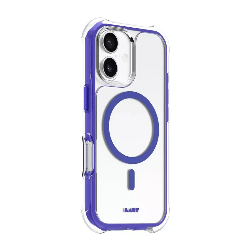 Kryt LAUT AERO PROTECT iPhone 17 16 cm modrý priehľadný