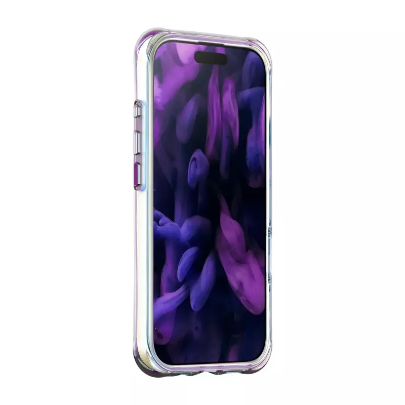 LAUT Aero Holo puzdro pre iPhone 17, kompatibilné s MagSafe, polykarbonát/TPU, Holo Pearl