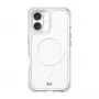 Kryt LAUT AERO SPARKLE iPhone 17 16 cm strieborný priehľadný