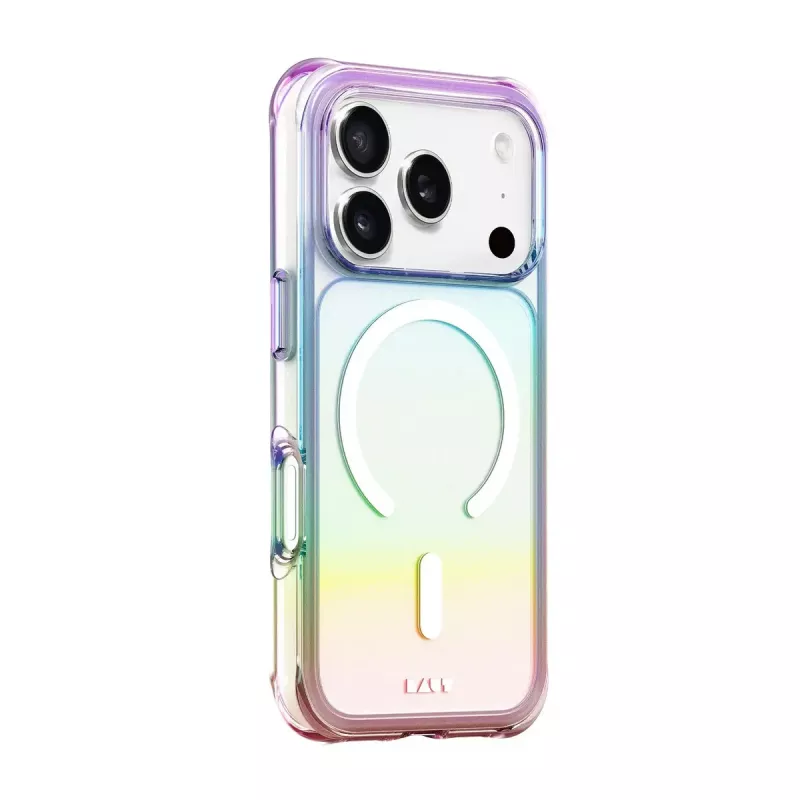 Puzdro LAUT AERO HOLO iPhone 17 Pro 16 cm Transparent Pearl