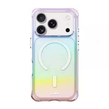 Puzdro LAUT AERO HOLO iPhone 17 Pro 16 cm Transparent Pearl