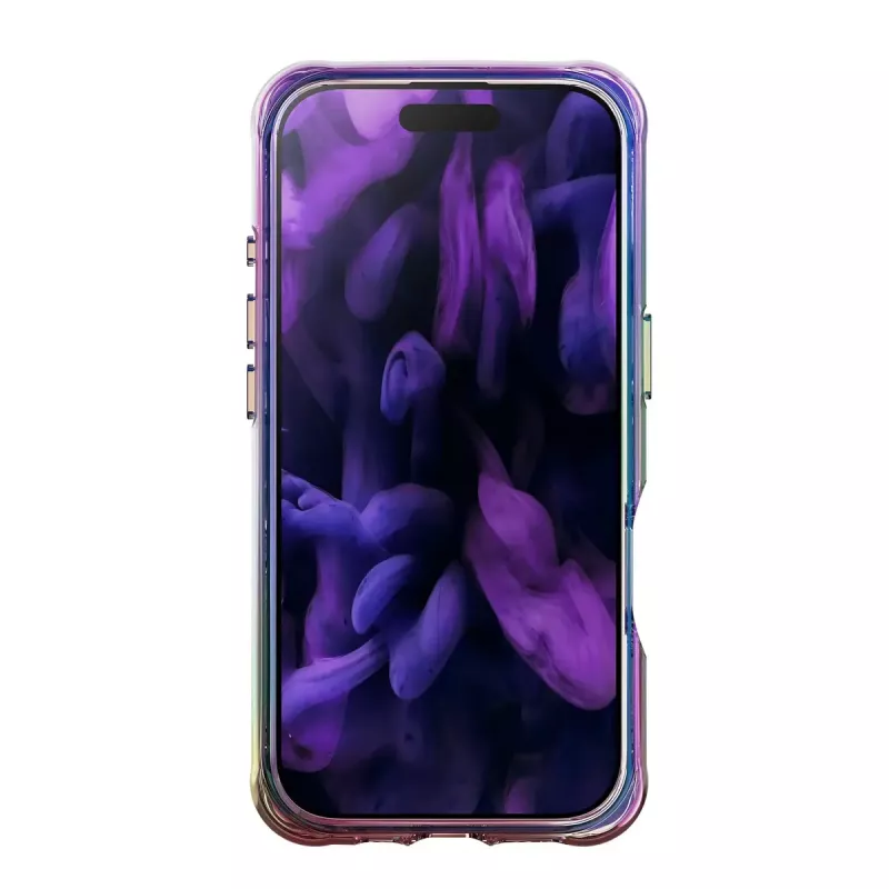 Puzdro LAUT Aero Holo pre iPhone 17 Pro, kompatibilné s MagSafe, polykarbonát/TPU, Holo Midnight