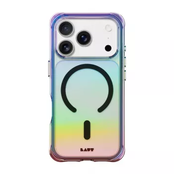 Puzdro LAUT AERO HOLO iPhone 17 Pro 16 cm viacfarebná transparentná