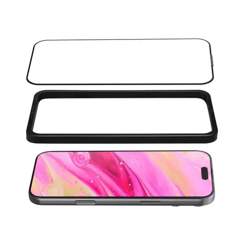 LAUT PRIME GLASS číra ochrana displeja Apple iPhone 17 Pro odolná proti prachu, nárazu a poškriabaniu