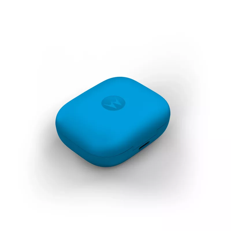 Motorola Moto Buds Bass headset True Wireless Stereo (TWS) in-ear slúchadlá hovory/hudba Bluetooth modrá