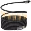 Vision TC 1MLTGMAG/BL magnetický kábel Lightning, 1 m, čierny
