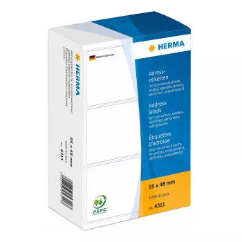 Adresné etikety pre písacie stroje HERMA 4311