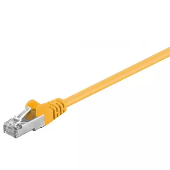 Sieťový kábel RB-LAN Cat5e F/UTP (FTP) 1,5 m, RJ-45 na RJ-45, žltý