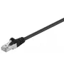 Sieťový kábel Goobay 95540 čierny 1,5 m Cat5e F/UTP