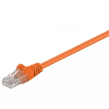 Sieťový kábel Goobay 95560 1,5 m Cat5e U/UTP oranžový