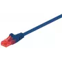 Sieťový kábel Goobay 95588 modrý 1,5 m Cat6 U/UTP