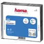 Hama CD slim Jewel Case 1 discs transparentný
