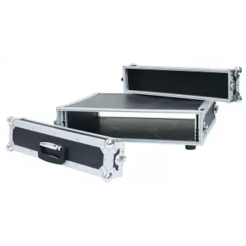 Roadinger 30107200 Flightcase preglejka čierna strieborná 5,2 kg