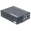 Intellinet 510530 konvertor médií Fast Ethernet WDM, 10/100Base-TX (RJ-45) na 100Base-FX (SC) jednovidový, 20 km (12,4 mi), Rx1310/Tx1550 nm