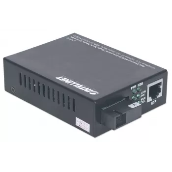 Intellinet Fast Ethernet WDM obojsmerný singlemode mediakonvertor, 10/100Base-TX na 100Base-FX (SC) singlemode, 20 km, WDM (Rx1310/Tx1550)