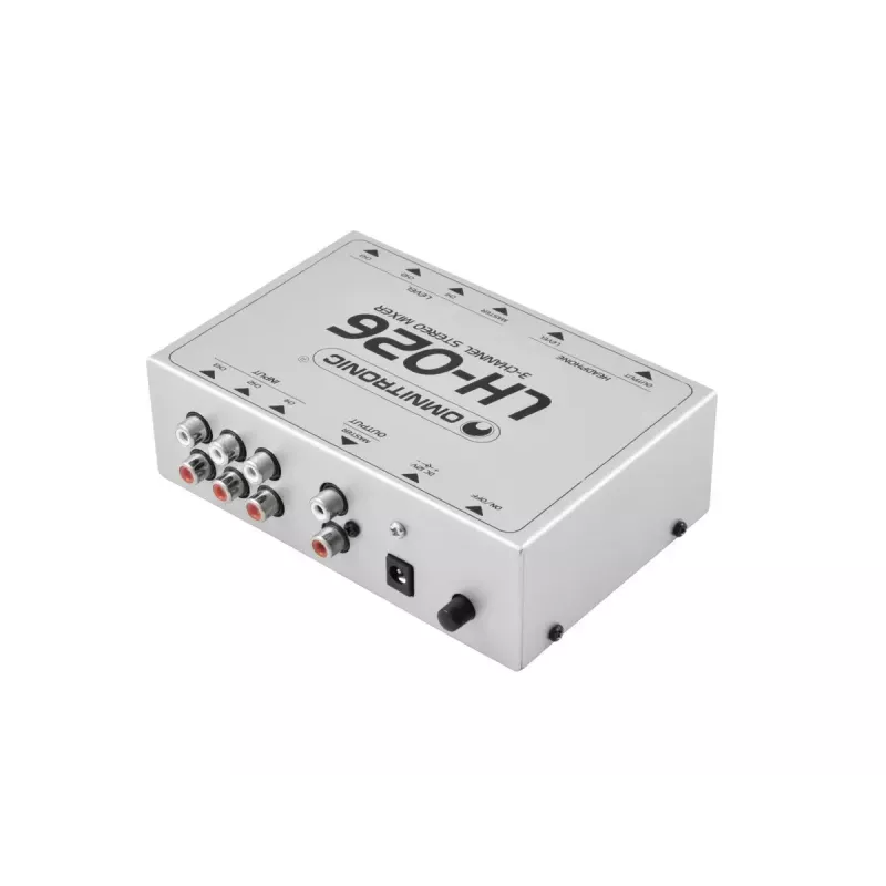 Audio mixér Omnitronic 10355026 3 kanály 20 - 20000 Hz biely