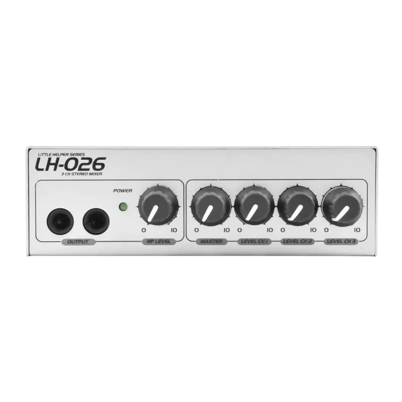 Audio mixér Omnitronic 10355026 3 kanály 20 - 20000 Hz biely