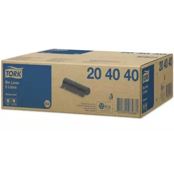 Vrecia na odpad Tork 204040 5 L čierne