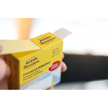 Samolepiace okrúhle etikety Avery Zweckform 3855 — zelené, permanentné, Ø 1,9 cm, 250 ks