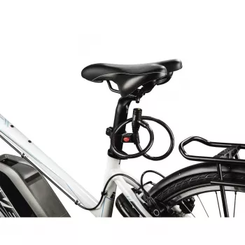 Hama 00178109 zámok na bicykel čierny 650 mm káblový zámok