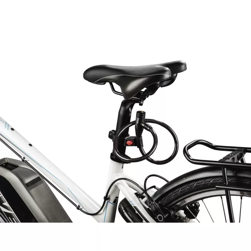Hama 00178109 zámok na bicykel čierny 650 mm káblový zámok