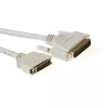 ACT IEEE1284 kábel 25-pinový D-Sub konektor samec na 36-pinový HP Centronics konektor samec 3,00 m