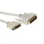 ACT IEEE1284 kábel 25-pinový D-Sub konektor samec na 36-pinový HP Centronics konektor samec 3,00 m