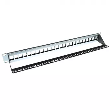 ACT 24-portový Keystone-Jack patch panel bez konektorov