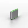 Lindy USB Type-C port blocker (bez kľúča) – balenie 10 ks, zelená