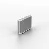 Lindy USB Type-C port blocker (bez kľúča) – balenie 10 ks, biela