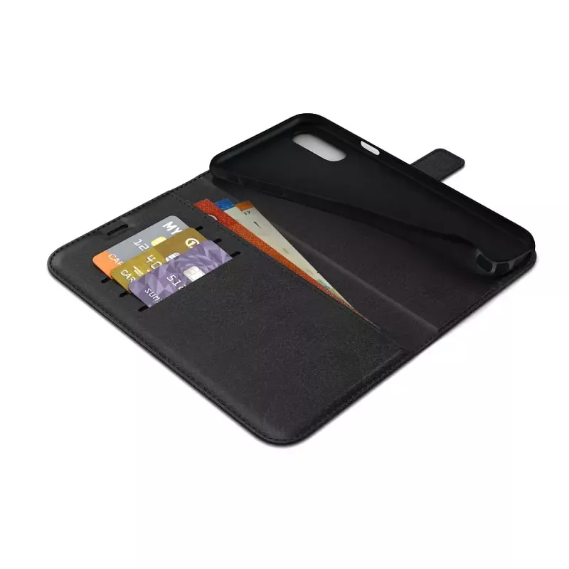 Peňaženkové puzdro BeHello BEHWAL00179 pre iPhone Xs Max 6,5 palca čierna