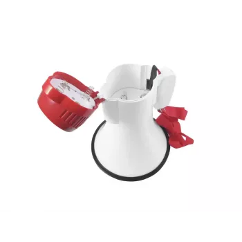 Megafón Omnitronic 80710920 interiér/exteriér 10 W červená biela