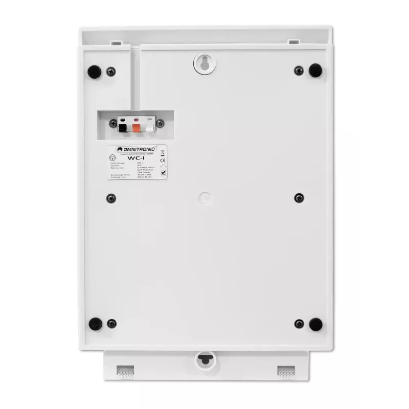 Širokopásmový reproduktor Omnitronic 80710502 biely káblový 10 W