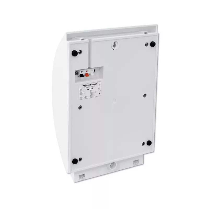 Širokopásmový reproduktor Omnitronic 80710502 biely káblový 10 W