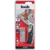 Multitool nôž KWB 016910 zaistiteľný nôž s čepeľou čierny Drop-Point