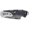 Multitool nôž KWB 016910 zaistiteľný nôž s čepeľou čierny Drop-Point