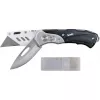 Multitool nôž KWB 016910 zaistiteľný nôž s čepeľou čierny Drop-Point