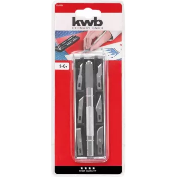 Univerzálny nôž KWB 014920 nôž s čepeľou Razor šírka čepele 5 mm