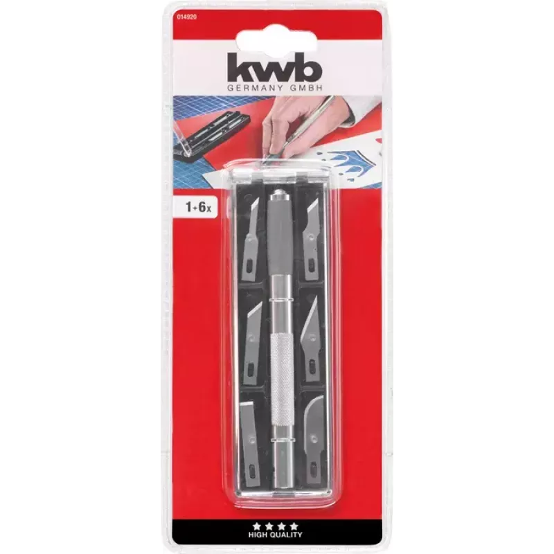 Univerzálny nôž KWB 014920 nôž s čepeľou Razor šírka čepele 5 mm