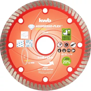 kwb 721140 Rezný kotúč na kameň, 115 mm