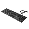 eSTUFF GLB211202 klávesnica kancelárska USB QWERTY US International čierna
