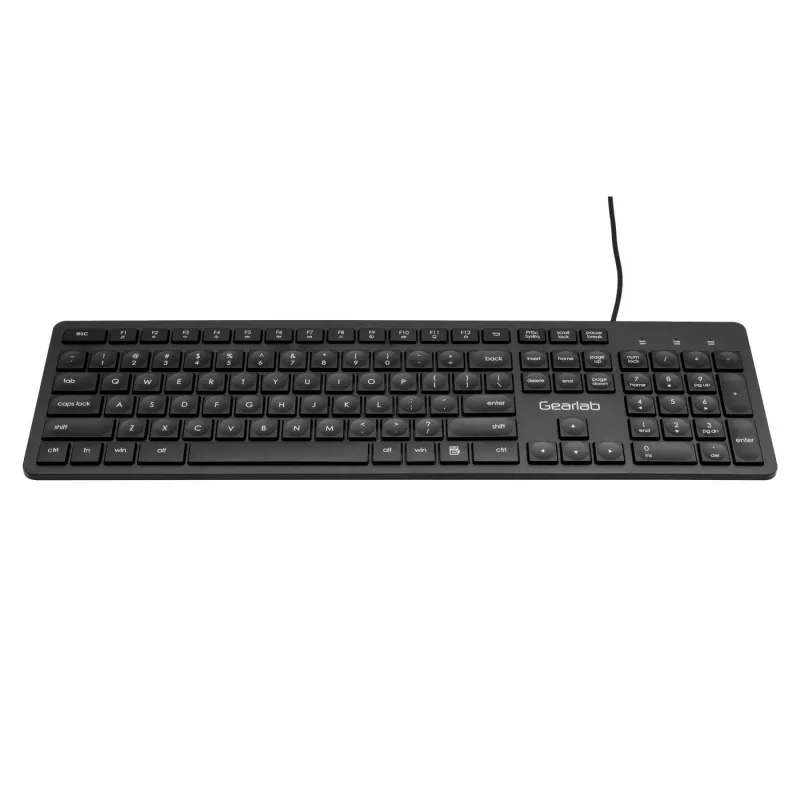 eSTUFF GLB211202 klávesnica kancelárska USB QWERTY US International čierna