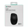 eSTUFF GLB214002 myš kancelárska pre pravákov RF Wireless + Bluetooth IR-LED 1800 DPI