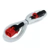 ACT napájací kábel C13 IEC Lock+ - C14 IEC Lock Dual Locking biely 2 m, PC3609