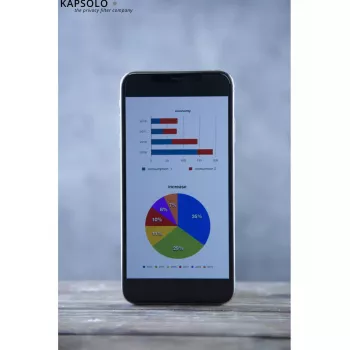 KAPSOLO tvrdené sklo iPhone 14 Pro Max 9H ochrana